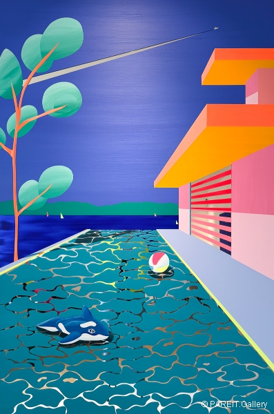 DERECQUE Isabelle - The lazy lagoon